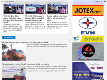 Jotex đơn vị uy tín - Sản phẩm chất lượng hiện diện trên báo Thương hiệu và Công luận